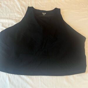 Old Navy Women’s Active PowerChill Black Longline Sports Bra 3X